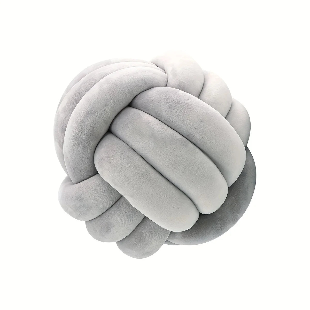 1pc Art Deco Striped Knot Pillow