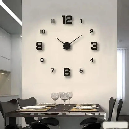 DIY Wall Clock Decal Home Decoration