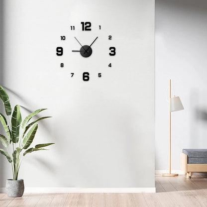 DIY Wall Clock Decal Home Decoration