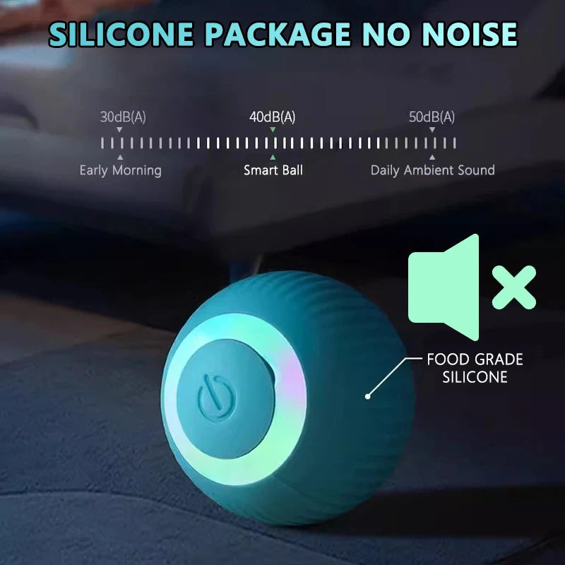 Interactive Cat Toy Indoor Automatic Rolling Ball
