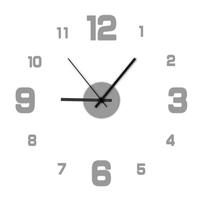 DIY Wall Clock Decal Home Decoration